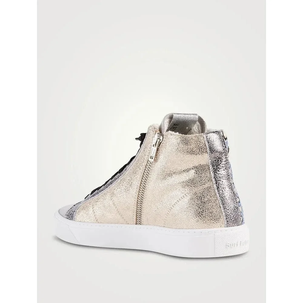 P448 Italian High Top Can Surf Later Star BS Panama Sneaker Size 42/11.5-12 NWB - Picture 4 of 13
